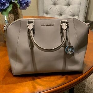 Michael Kors Ciera Gray Satchel Bag